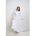 Handmade embroidered wedding dress "Magic Wedding"